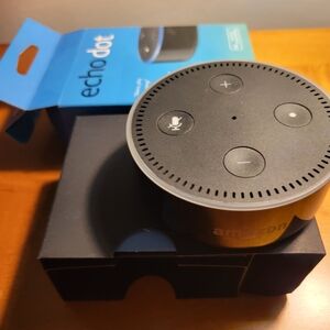 Amazon Echo Dot - Black and Blue